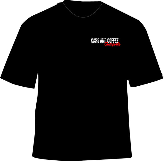 Cars and Coffee Chesapeake X Pale Horse Coffee X Ever Bowl Colab Tee