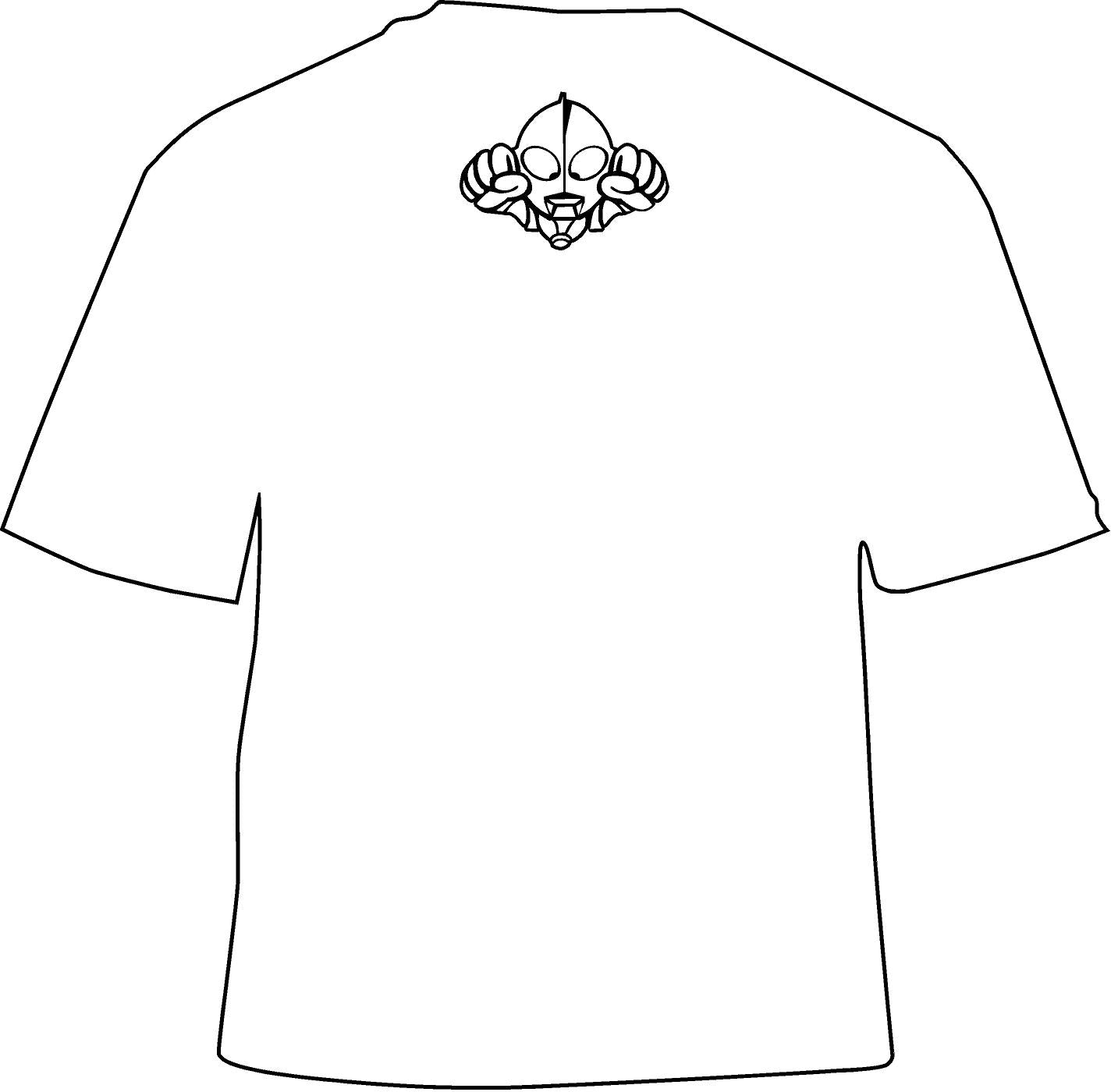 OG Outline Tee in White (Crew Only)