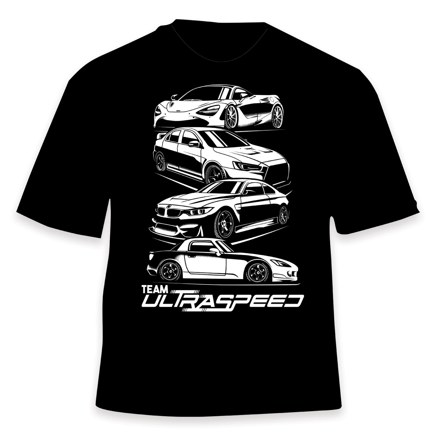 Car Enthusiast Graphic T-Shirt – JDM & Euro Performance Cars