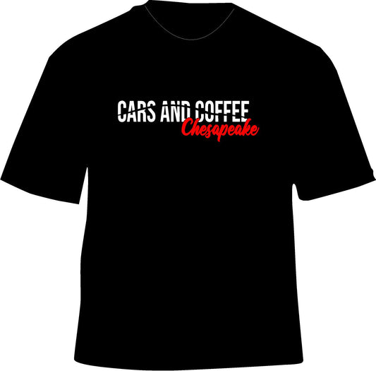 Cars and Coffee Chesapeake Shirt