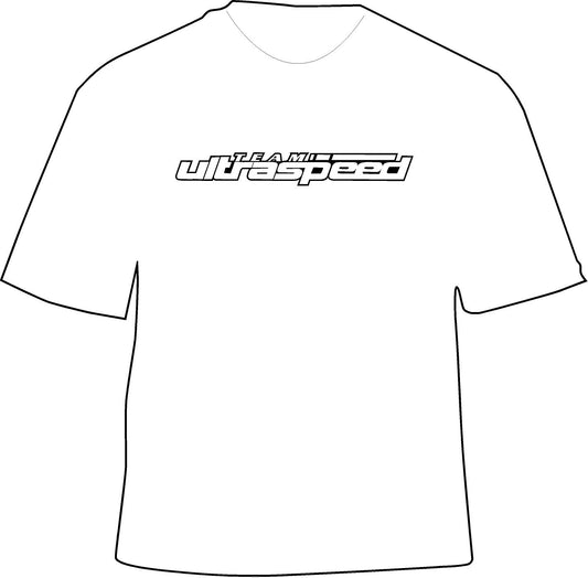 OG Outline Tee in White (Crew Only)