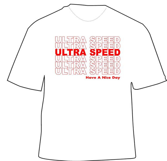 Team Ultraspeed Thank You Bag Tee Shirt